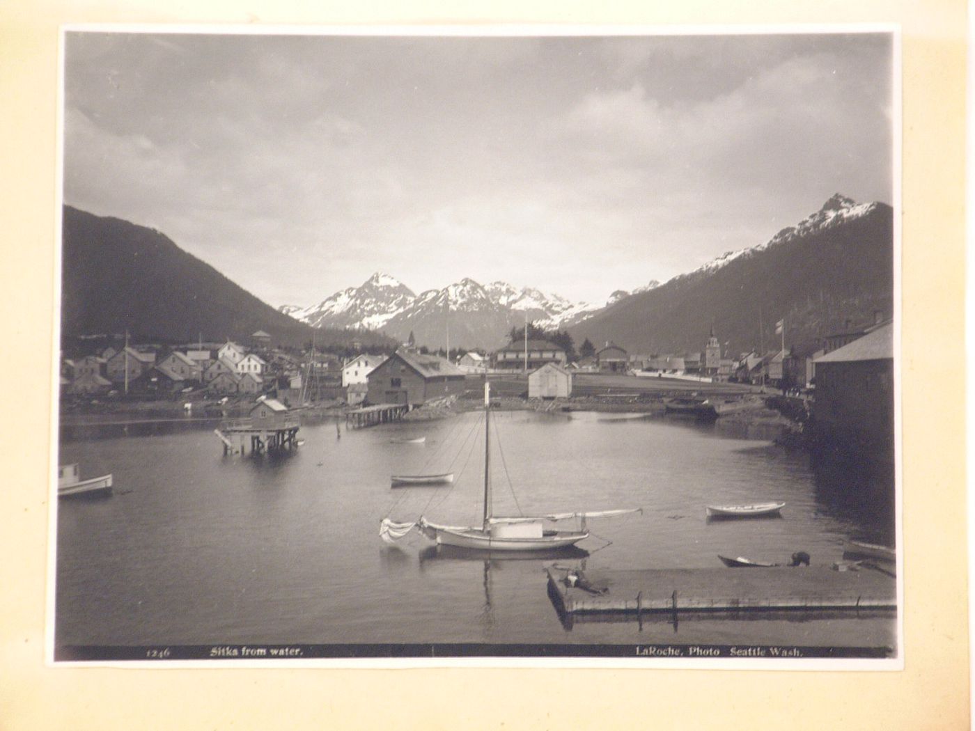 Sitka from water