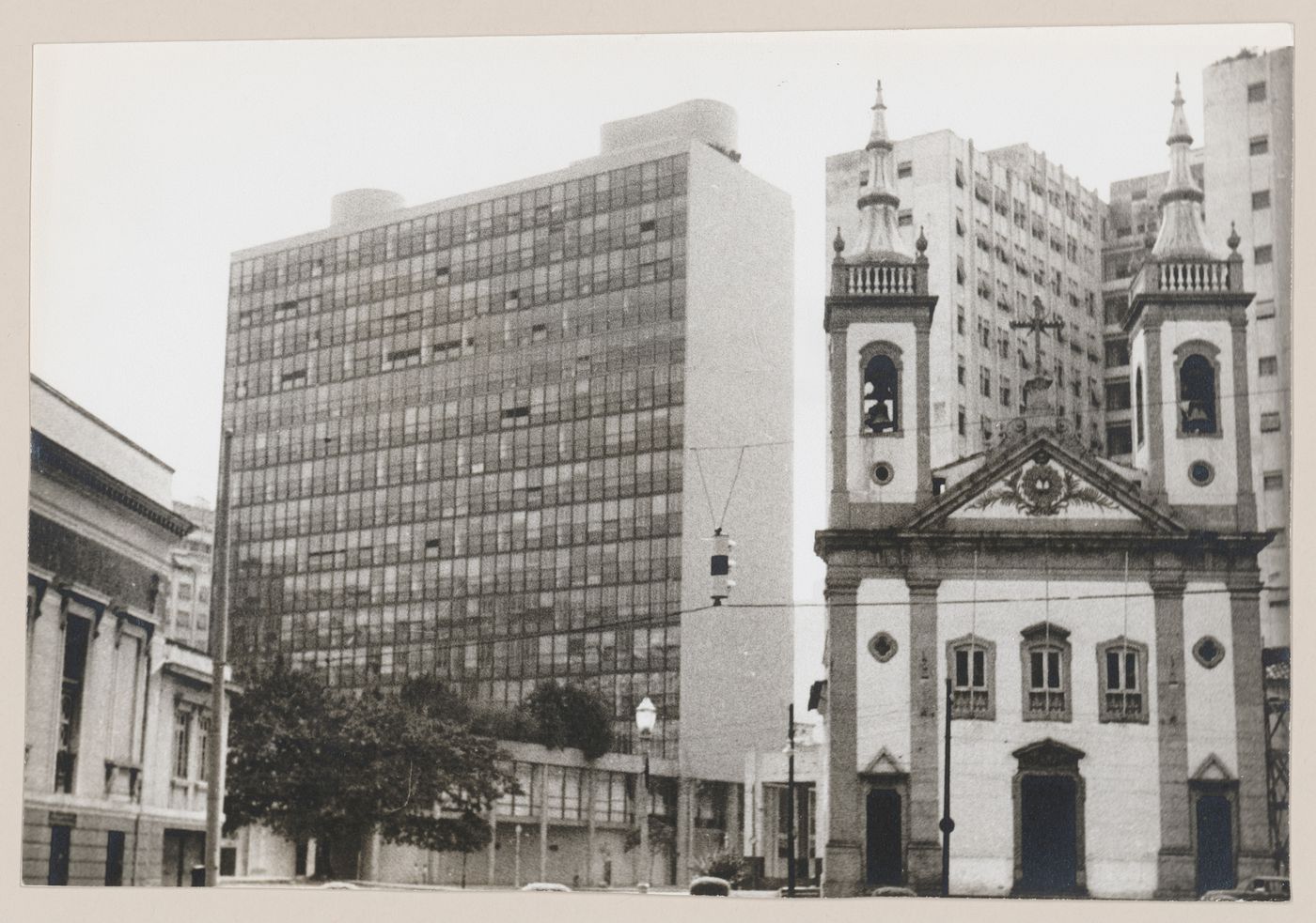 View of Ministry of Education and Health, Rio de Janeiro, Brazil
