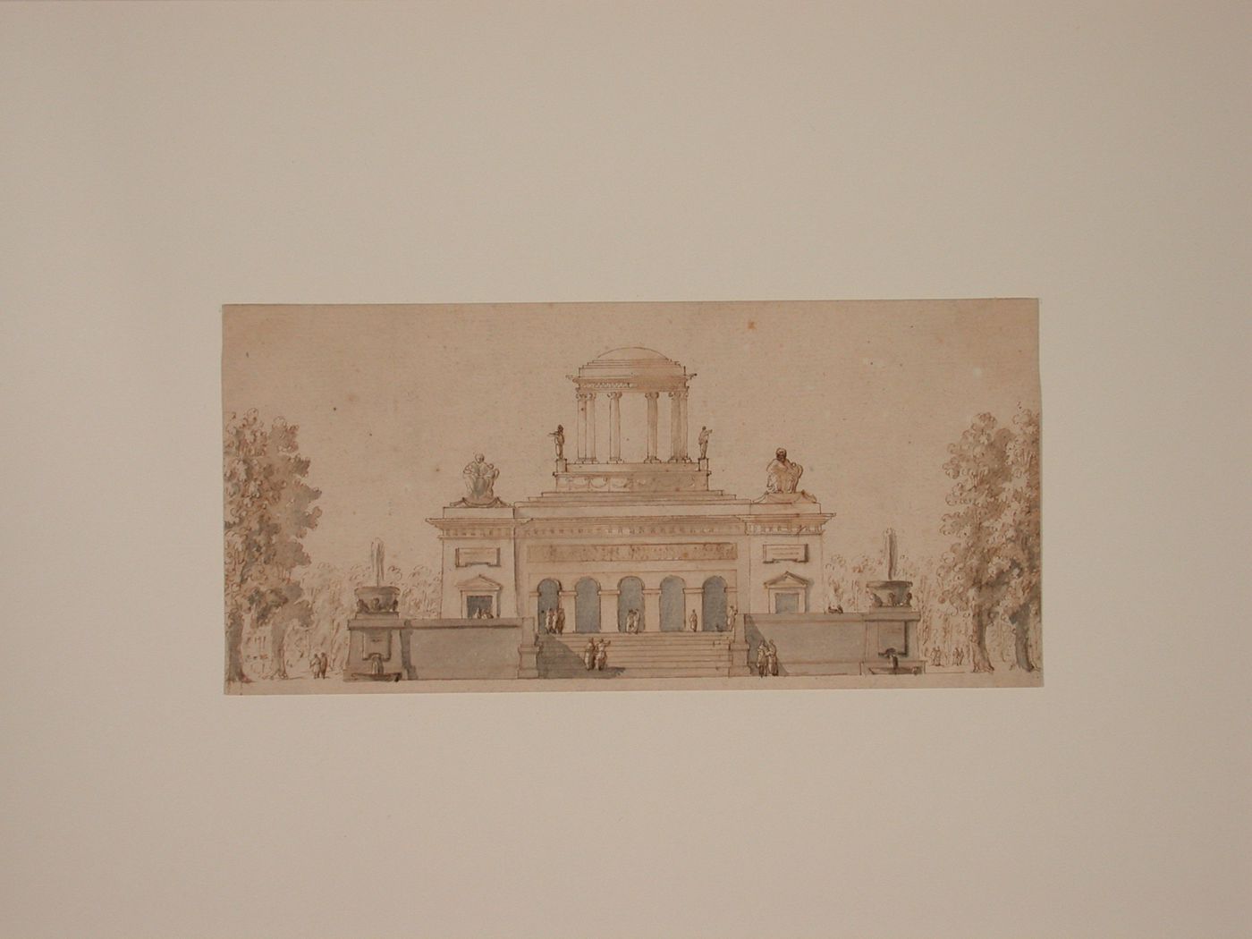 Design for a mausoleum