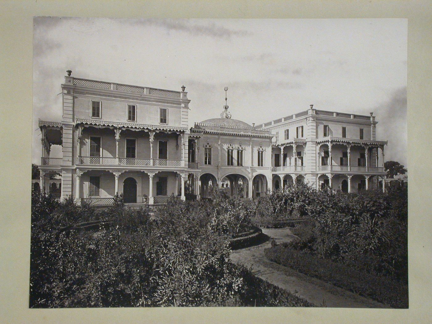 The Nuzha Palace on Shubra Road, Shubra al-Khaymah, Cairo, Egypt