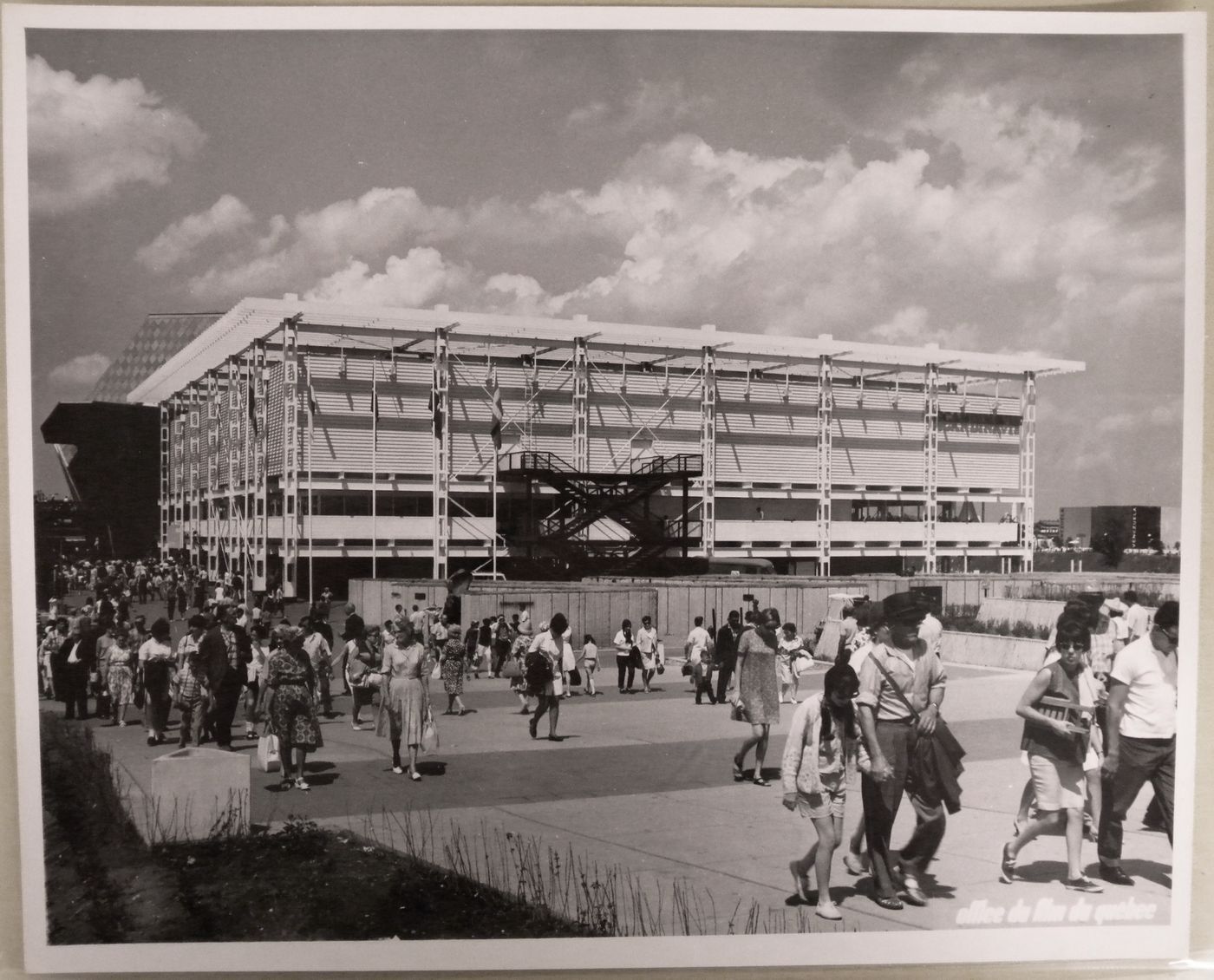 View of the Scandinavian Pavilion, Expo 67, Montréal, Québec