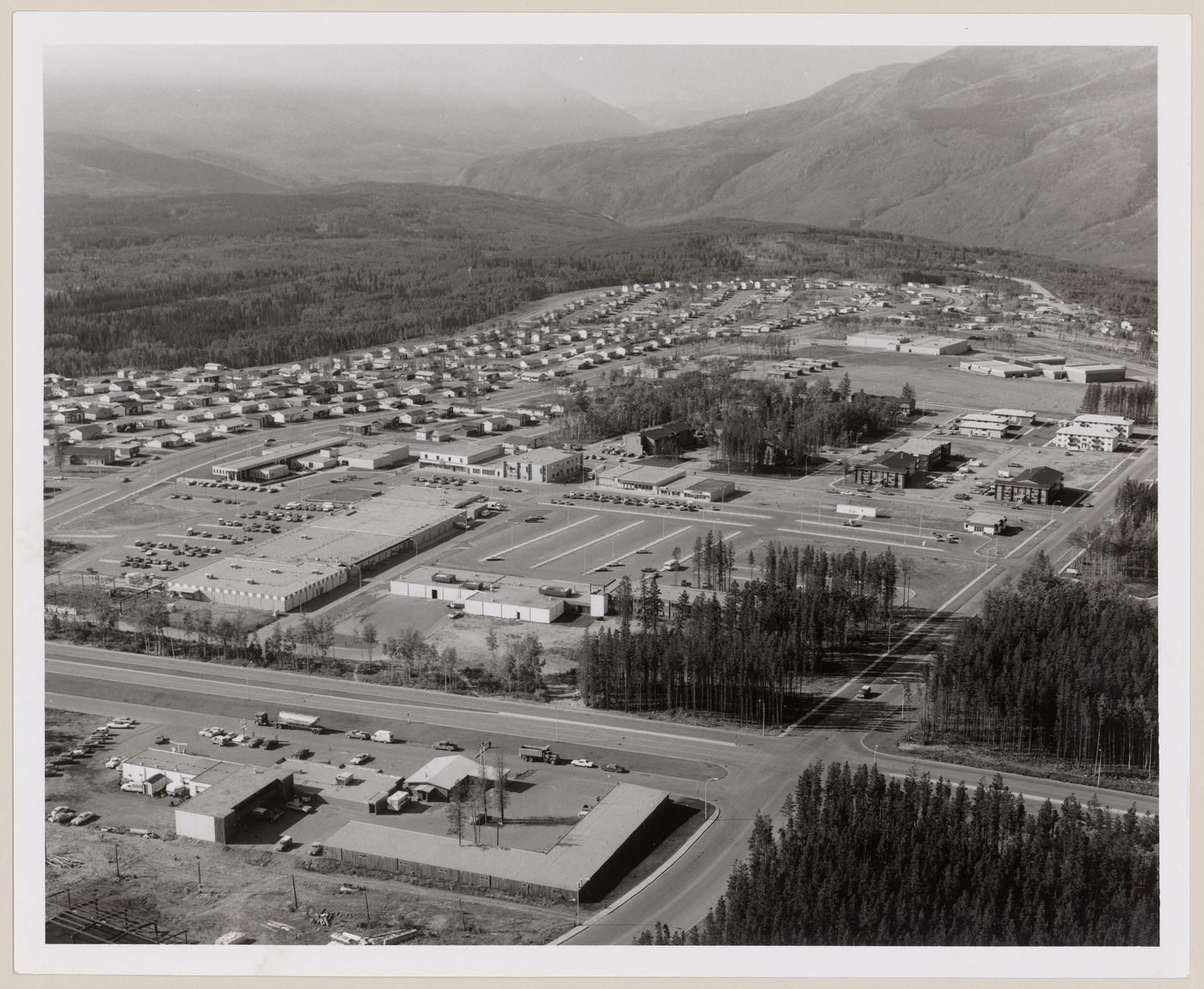 Grand Cache - "Instant Town" for Smoky River Division of McIntyre Mines Ltd, Alberta