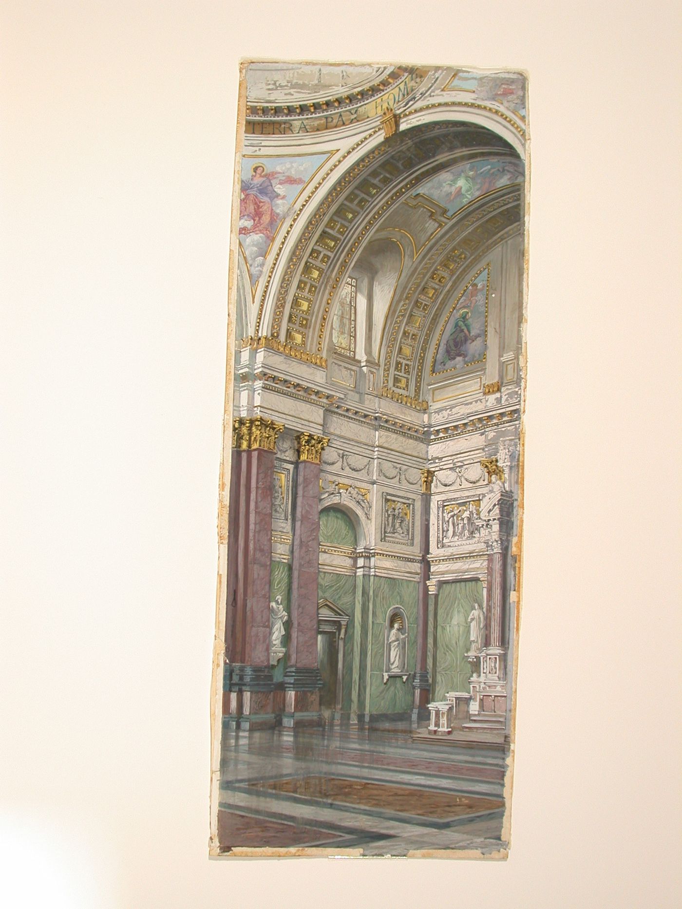 Interior of a Baroque Church - perspective