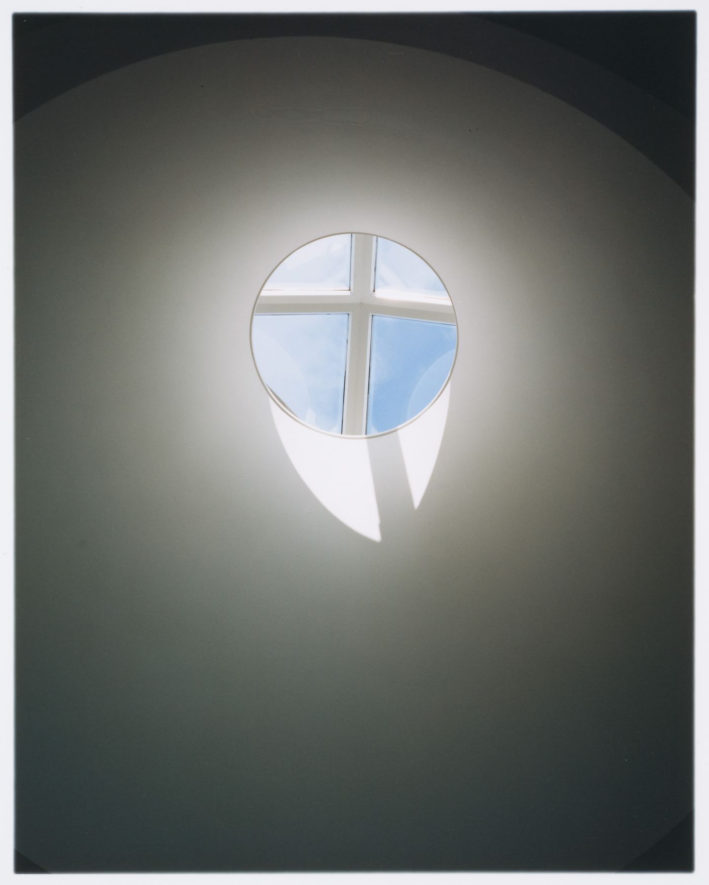 View of the skylight in the West Rotunda, Canadian Centre for Architecture, Montréal