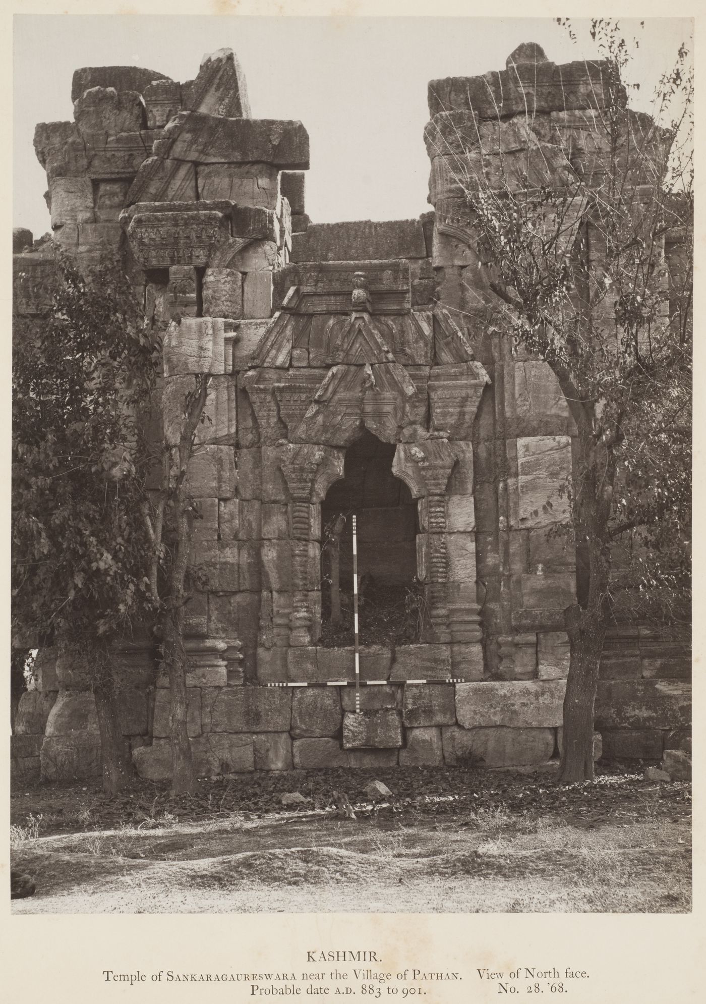 Plate from album ''Temples and other ancient building, Jammu and Kashmir, India''