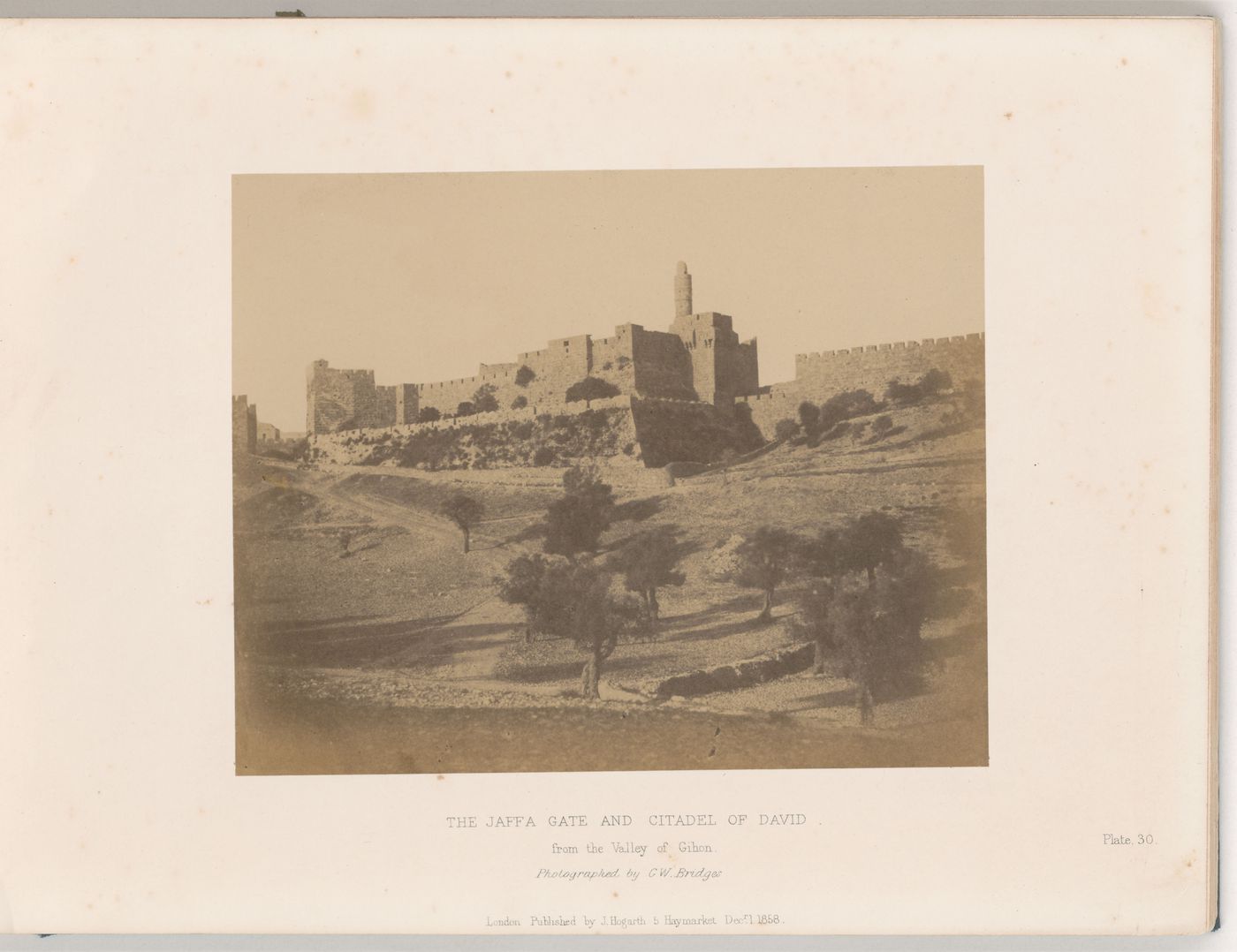 The Jaffa Gate and Citadel of David