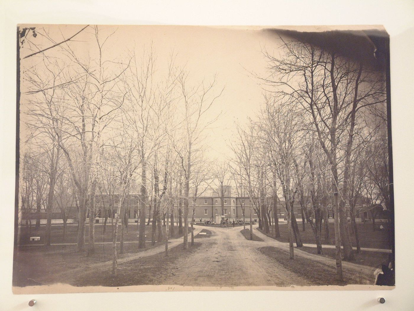 The approach, Washington Armory, Washington, District of Columbia