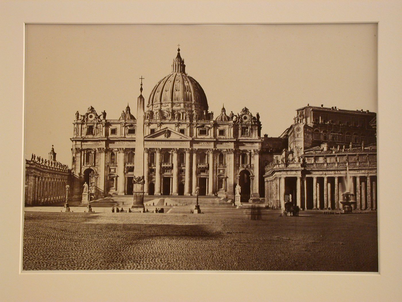 Forecourt of Vatican Saint Peter's Cathedral, Vatican City