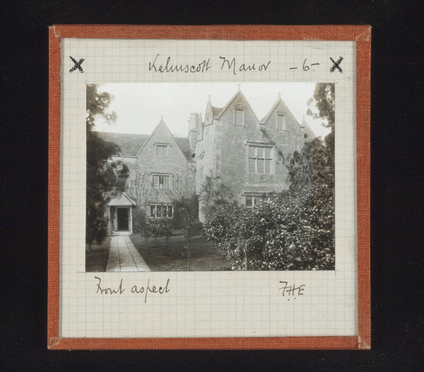 View of Kelmscott Manor from front, Kelmscot, Oxfordshire, England