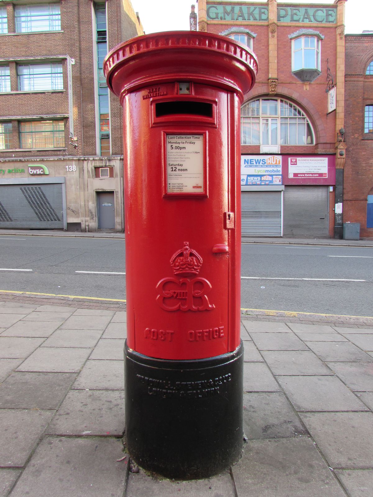 In the Scale of... a reference number, a cabinet, a postbox