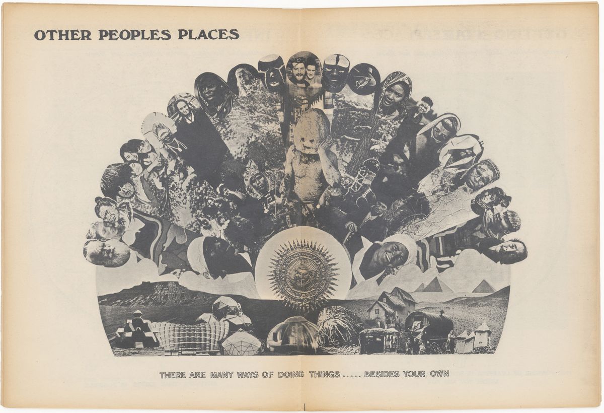 Stewart Brand and the Portola Institute, Other Peoples Places (1970) in the July 1970 issue of the Whole Earth Catalog